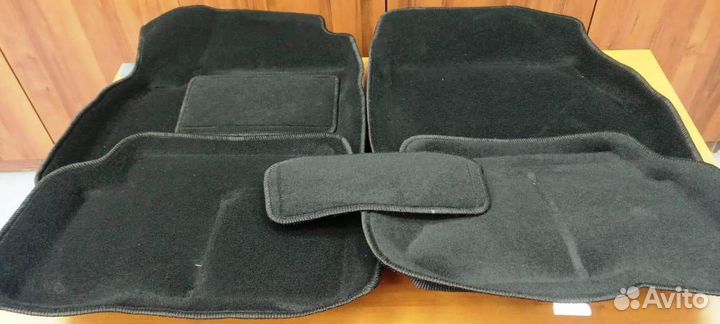 3D-автоковрики ворсовые для Nissan Almera Classic