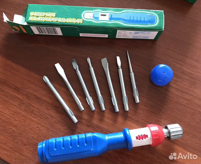 Отвертка комбинированная с трещеткой