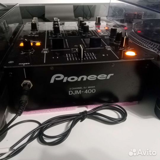 Микшерный пульт pioneer djm-400