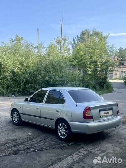 Hyundai Accent 1.5 МТ, 2007, 232 043 км