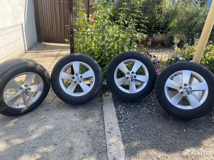 Колеса на skoda r17