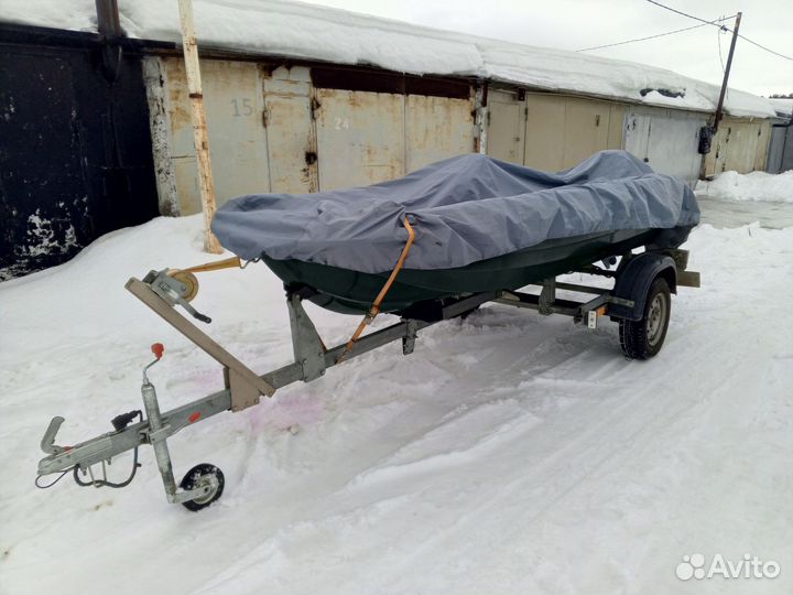 Комплект лодка, мотор, прицеп