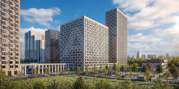 2-к. квартира, 58,3 м², 14/25 эт.