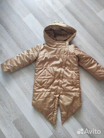 Пальто для девочки Intatika +шапка, снуд