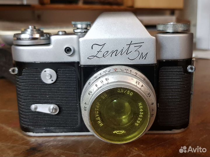 Плёночный фотоаппарат Зенит 3м