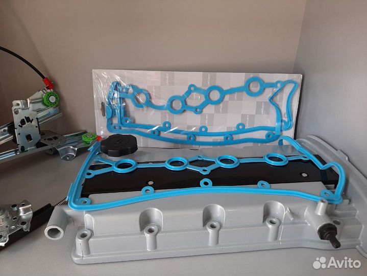 Алюминиевая клапанная крышка Nexia Lacetti Cruz