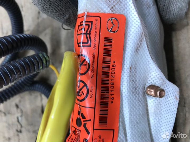 Подушка безопасности в сиденье левая Mazda Mazda3