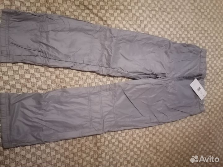 Штаны утепленные на мальчика р 158