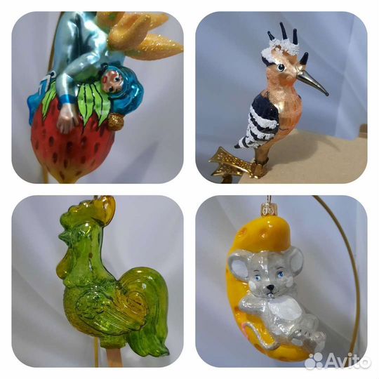 Елочные игрушки Польша