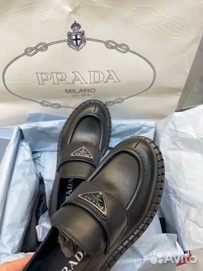 Лоферы prada