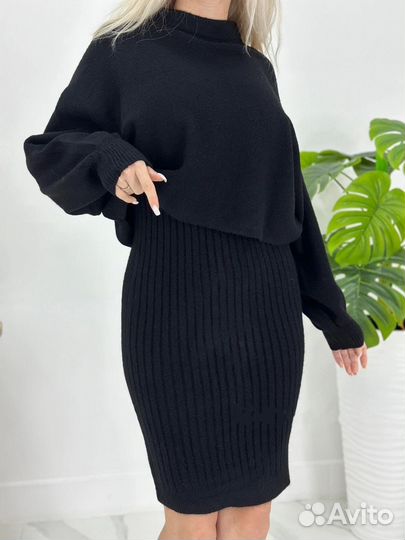 Кофта + платье двойка