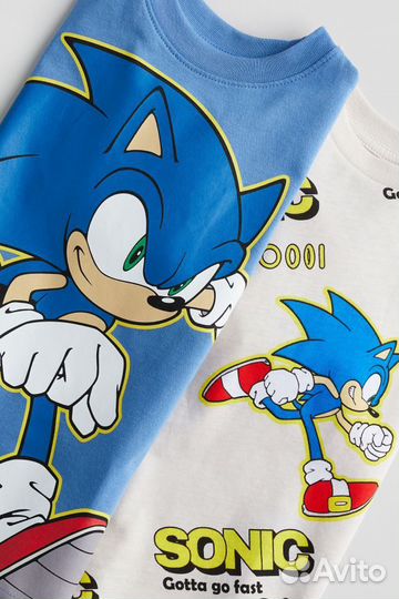 Футболка Sonic для мальчика 92 H&M