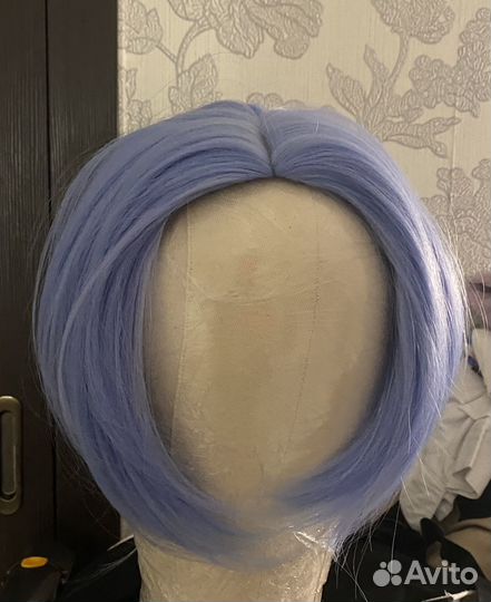 Парик косплей голубой Ланга sk8