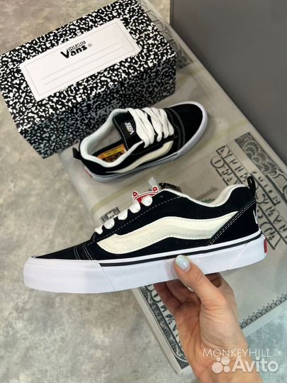 Мужские кеды Vans Knu Skool Вансы новые, магазин