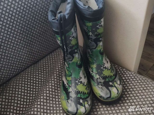 Детские резиновые сапоги цена за 2 пары