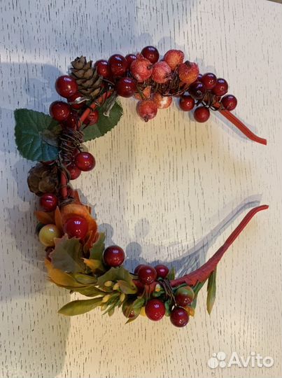 Ободок для волос ручной работы