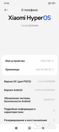 Xiaomi Poco C65, 8/256 ГБ