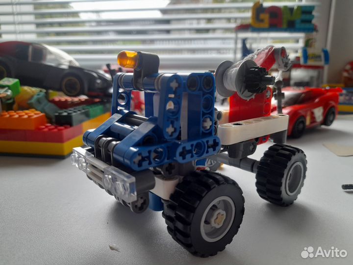 Лего машинка техник