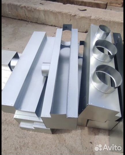 Изготовление оцинкованных воздуховодов