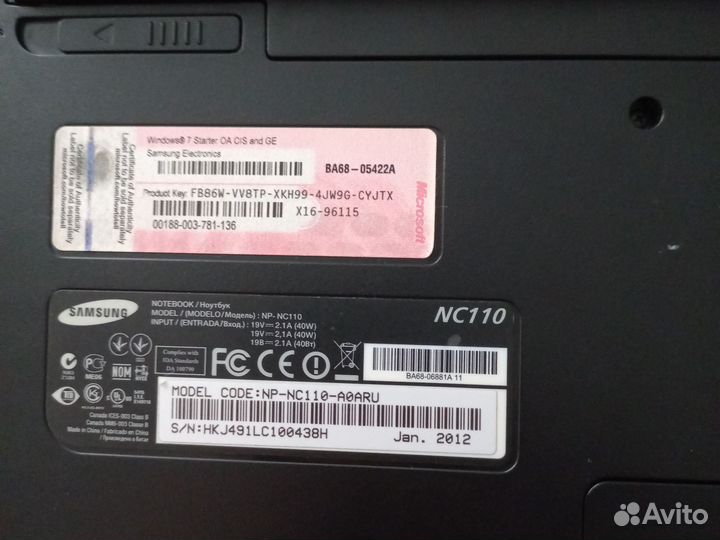 Samsung np-nc110