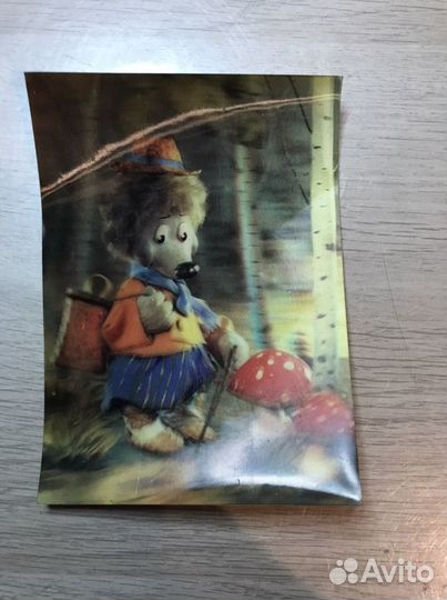 Стерео Открытки, картина, календарик СССР