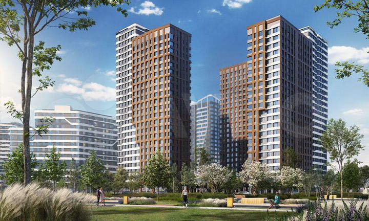 1-к. квартира, 39,5 м², 7/25 эт.