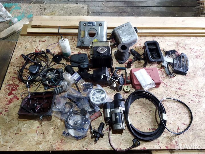 Части китайского дизеля RT-195 (Скаут Т15)