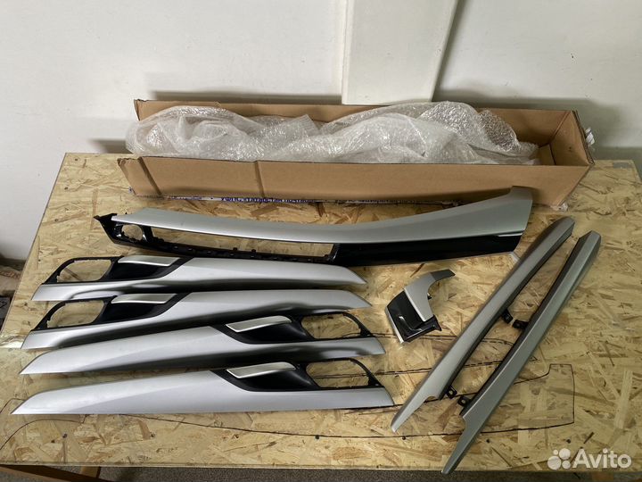 Вставки салона bmw x5 f15 комплект