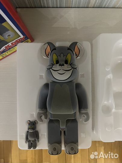 Bearbrick Tom and Jerry: Tom Flocky