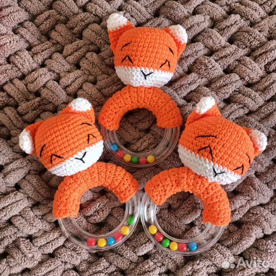Грызунки, погремушки ручной работы