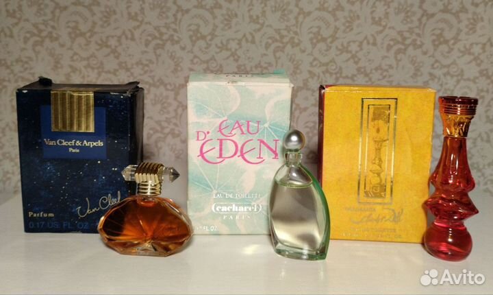 Миниатюры парфюмерии винтаж, редкие, снятые