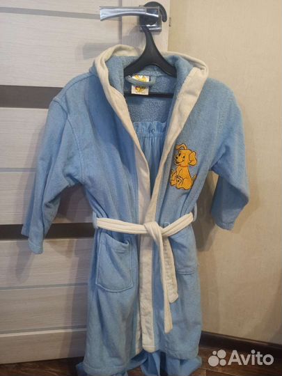 Детский махровый халат