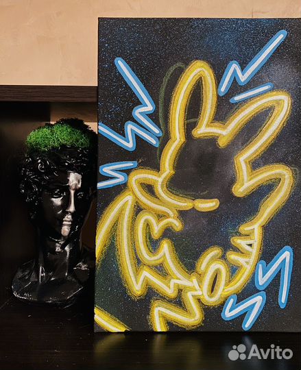 Интерьерная картина Неон
