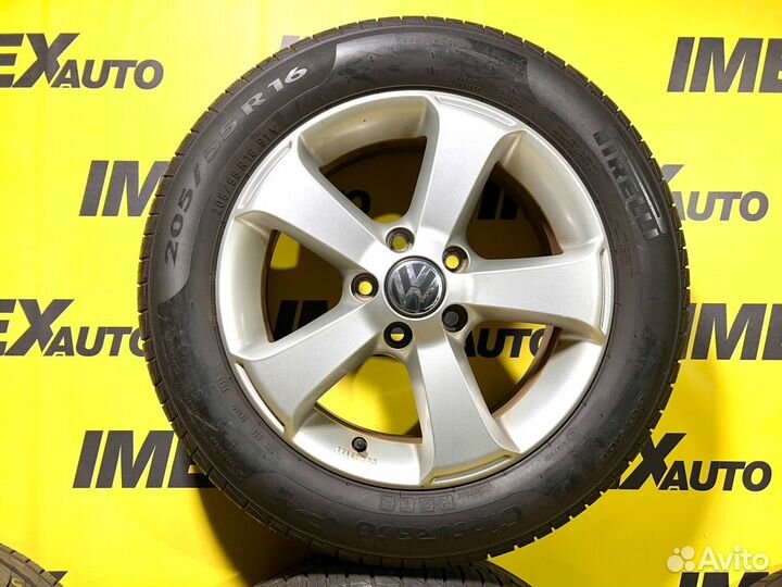 Диски R16+ резина Pirelli Cinturato 205/55/16 VW