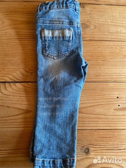 Джинсы на мальчика BabyGo и футболка Mothercare, 9