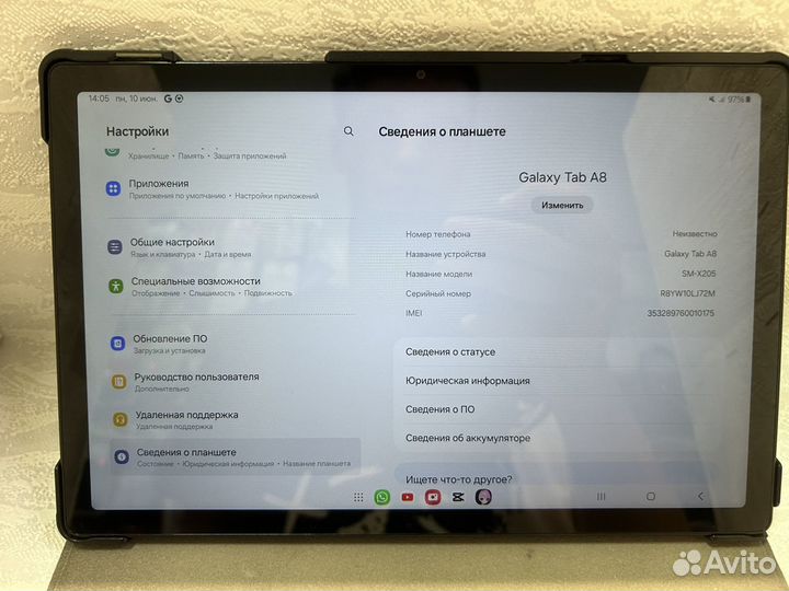 Samsung galaxy Tab A8 4/64