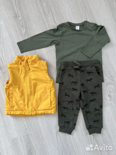 Детские вещи пакетом на мальчика 80 86 H&M