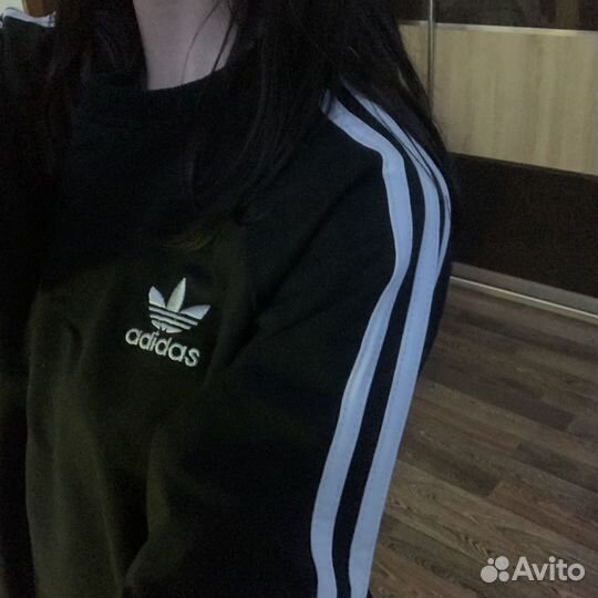 Свитшот adidas черный