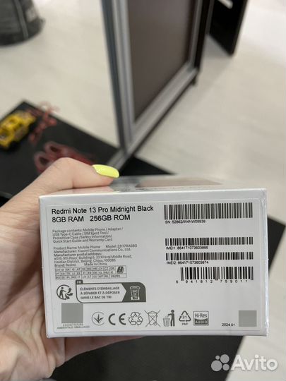 Xiaomi Redmi Note 13 Pro, 8/256 ГБ