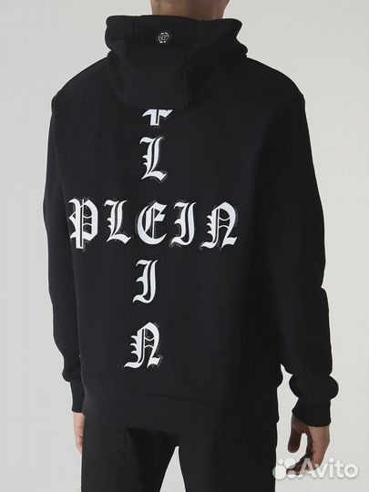 Худи хлопковое Philipp Plein
