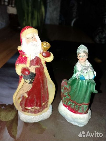 Статуэтка дед Мороз и Снегурочка