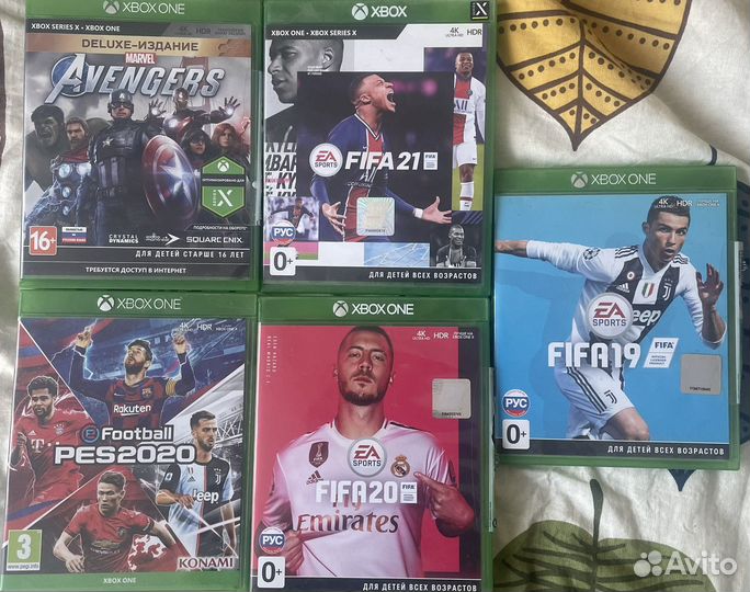 Fifa и Pes x Box One