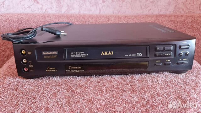 Видео магнитофон 6 головок akai VS-X600 Hi-Fi