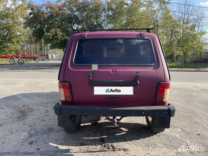 LADA 4x4 (Нива) 1.7 МТ, 1996, 77 778 км