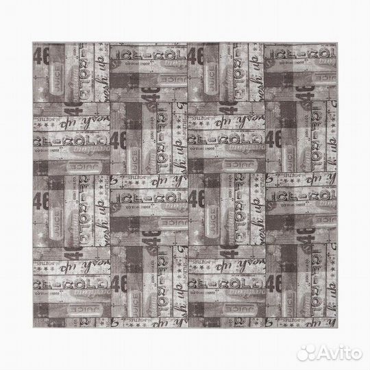 Палас прямоугольный 200х200 см, 100 полиамид, войл