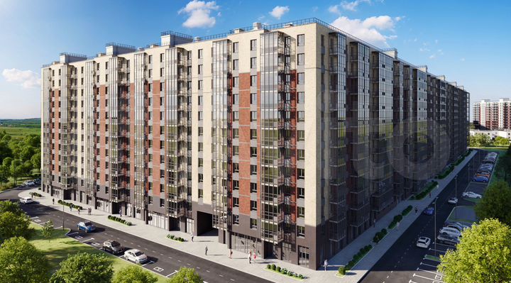 Квартира-студия, 26,3 м², 8/12 эт.