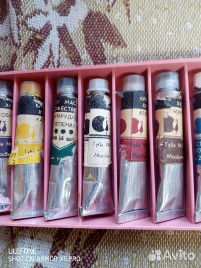 Масляные краски СССР