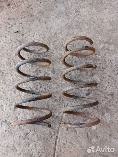 Пружины комплект renault logan 1 рено логан