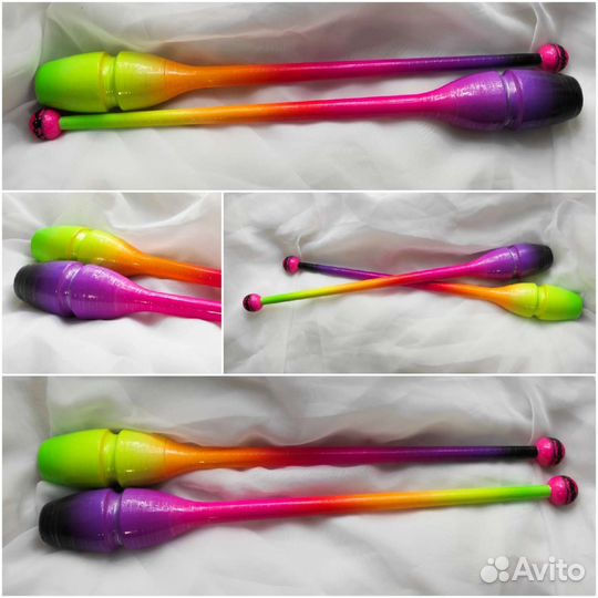 Аэрография, обмотка булав обруча