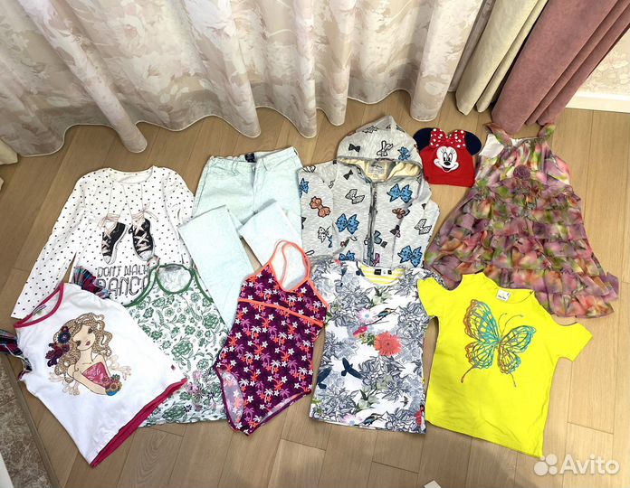 Пакетом Красивые вещи на девочку 7-8 лет